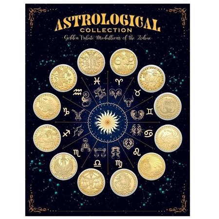 UPM GLOBAL UPM Global 16190 Astrological Medallions of the Zodiac 16190